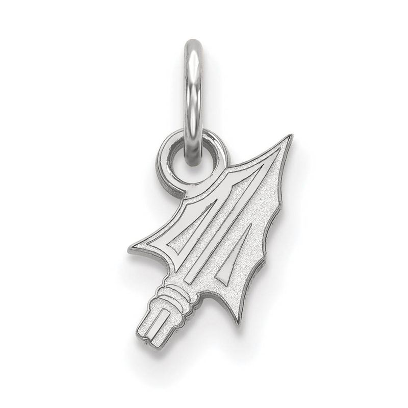 14k White Gold Florida State Xs (Tiny) Charm Or Pendant